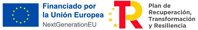 Logotipo de Financiado por la Unión Europea NextGenerationEU con el Plan de Recuperación, Transformación y Resilencia.